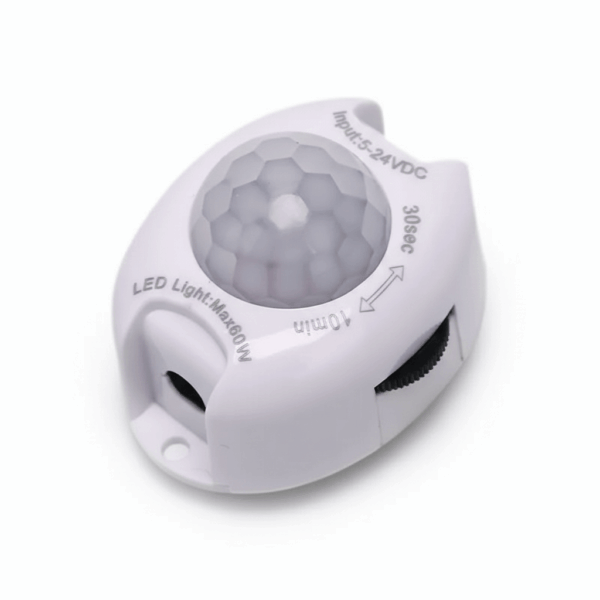 Sensor de movimiento con temporizador para cinta LED