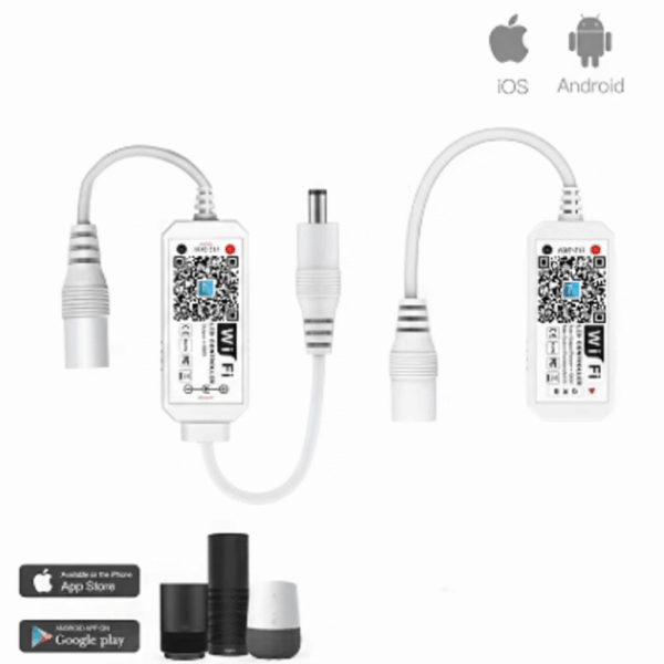 Controlador Smart Wifi RGB 12-24V